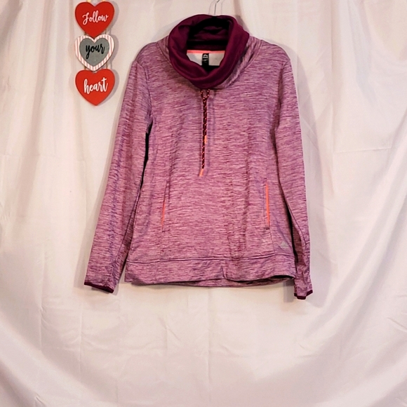 RBX Women's Pink Turtle Neck Pull Over. Size XL - Picture 1 of 11